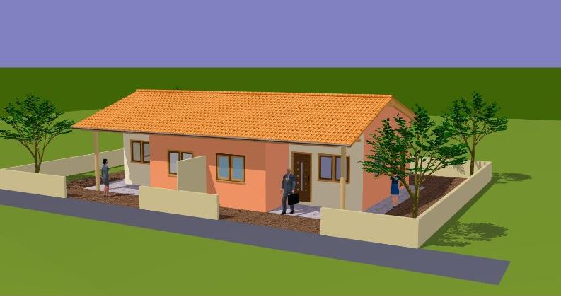 LOGEMENTS SOCIAUX, ÉCONOMIQUES ET STANDINGS - 3 PIECES BASSE - SOCIAL JUMELE