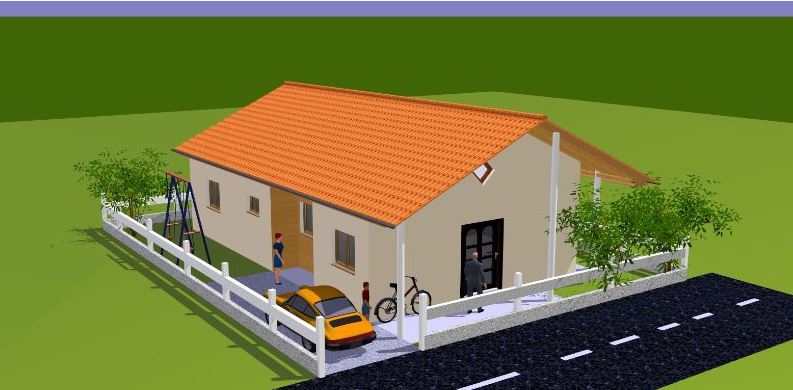 LOGEMENTS SOCIAUX, ÉCONOMIQUES ET STANDINGS - 4 PIECES BASSE- ECONOMIQUE JUMELE