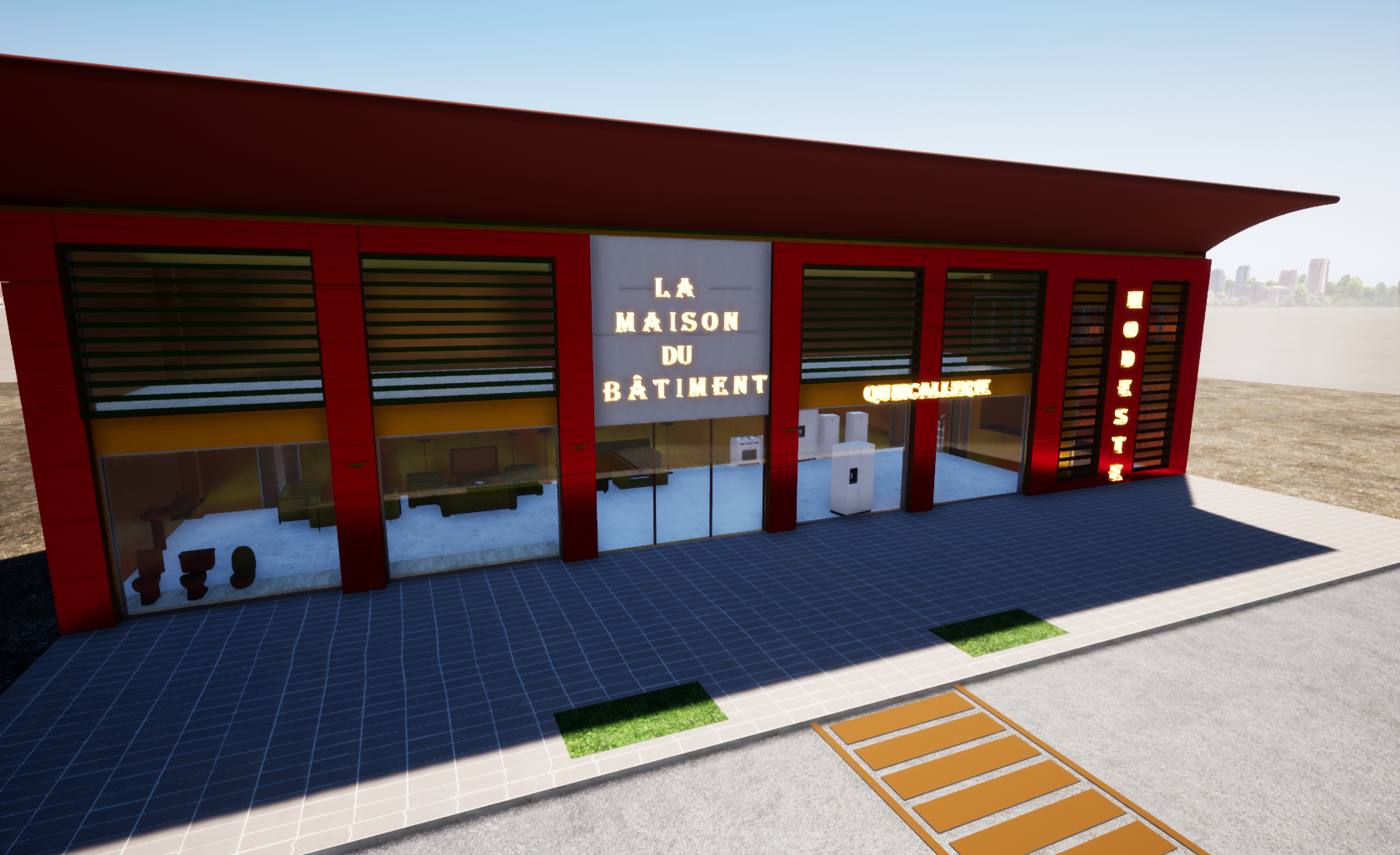 PROJET QUINCALLERIE - MODESTE ROUTE BASSAM