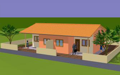LOGEMENTS SOCIAUX, ÉCONOMIQUES ET STANDINGS - 3 PIECES BASSE - SOCIAL JUMELE